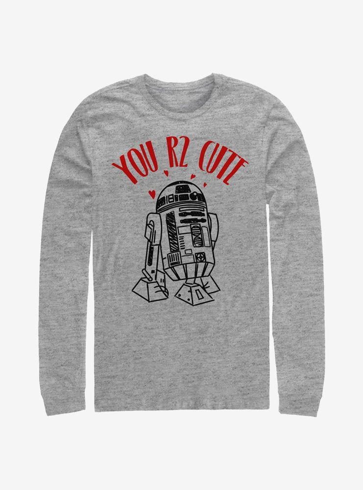 Star Wars R2D2 You R2 Cute Long-Sleeve T-Shirt