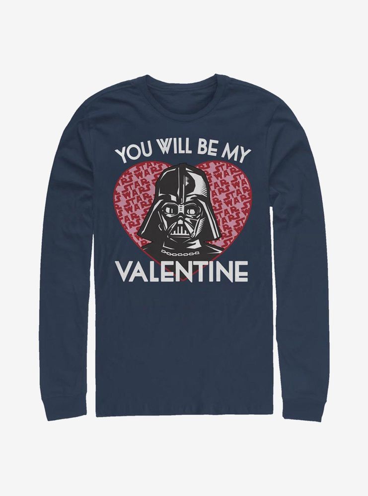 Star Wars Darth Vader Valentine Long-Sleeve T-Shirt