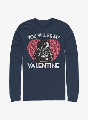 Star Wars Darth Vader Valentine Long-Sleeve T-Shirt