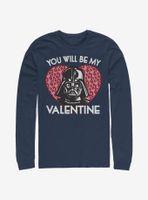 Star Wars Darth Vader Valentine Long-Sleeve T-Shirt
