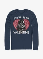 Star Wars Darth Vader Valentine Long-Sleeve T-Shirt