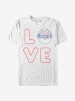 Star Wars The Mandalorian Child Love Stack T-Shirt