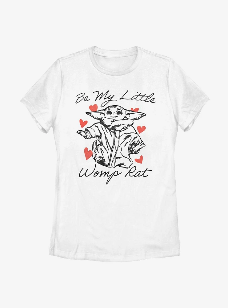 Star Wars The Mandalorian Child Be My Womp Rat Womens T-Shirt
