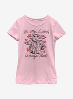 Star Wars The Mandalorian Child Be My Womp Rat Youth Girls T-Shirt