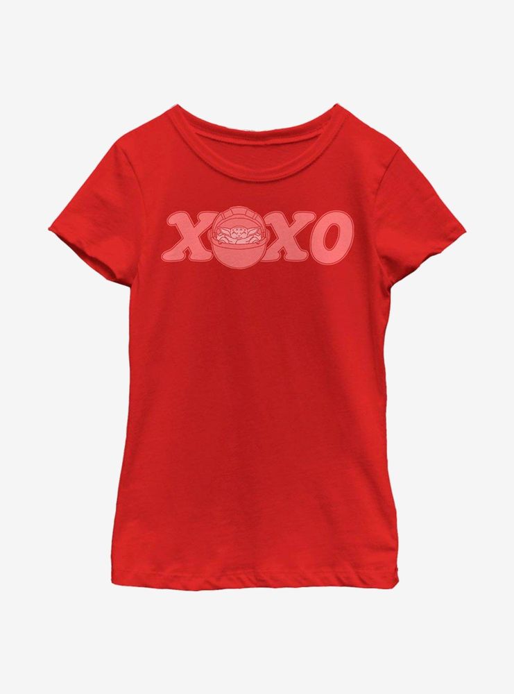 Star Wars The Mandalorian XOXO Child Youth Girls T-Shirt