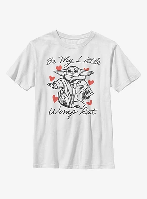 Star Wars The Mandalorian Child Be My Womp Rat Youth T-Shirt