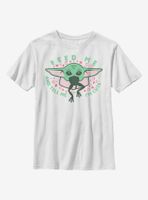 Star Wars The Mandalorian Child Feed Me And Tell I'm Cute Youth T-Shirt