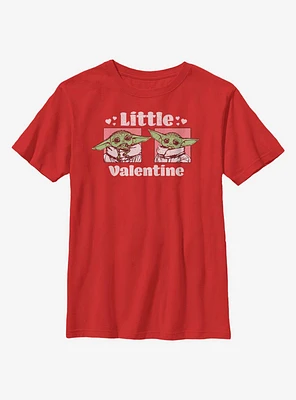 Star Wars The Mandalorian Child Little Valentine Youth T-Shirt