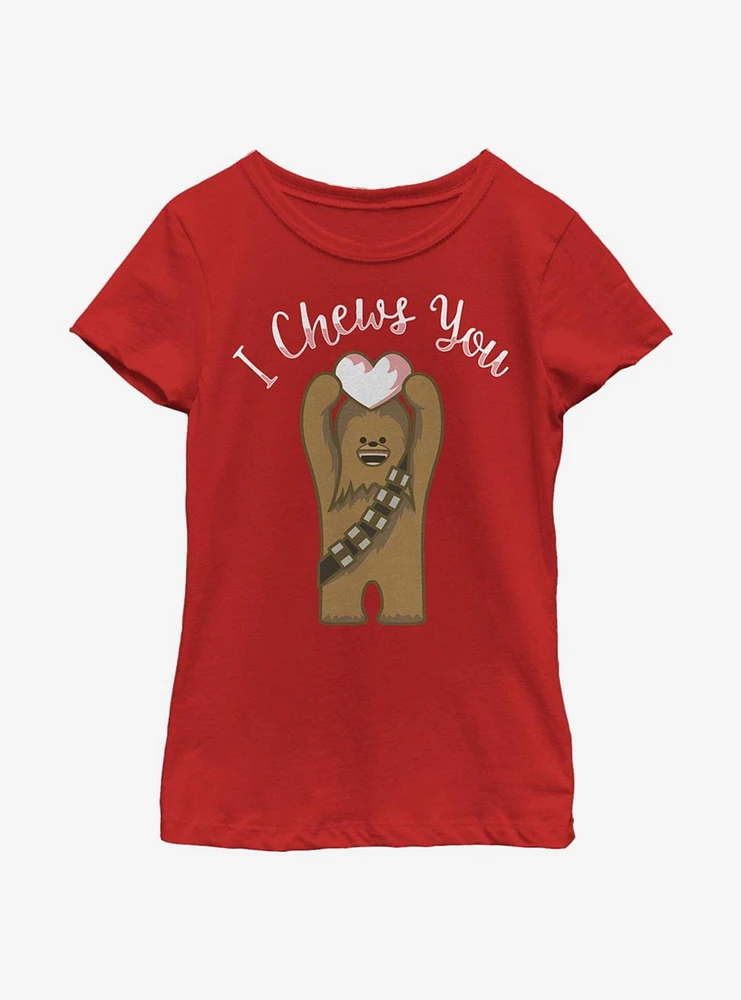 Star Wars Chewie Chewse You Youth Girls T-Shirt