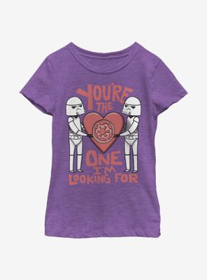 Star Wars Droid Looking For Youth Girls T-Shirt