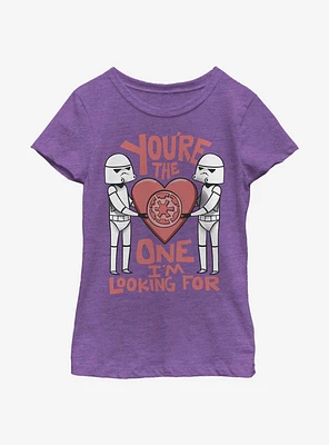 Star Wars Droid Looking For Youth Girls T-Shirt