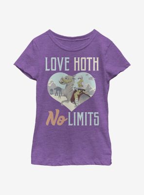 Star Wars Hoth Love Youth Girls T-Shirt
