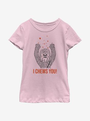Star Wars I Chews You Chewie Youth Girls T-Shirt