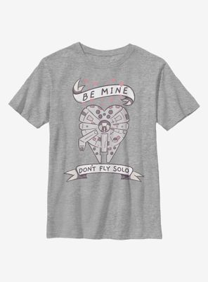 Star Wars Be Mine Falcon Youth T-Shirt