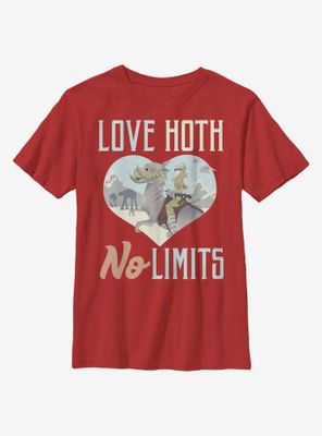 Star Wars Hoth Love Youth T-Shirt