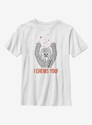Star Wars I Chews You Chewie Youth T-Shirt