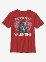 Star Wars Darth Vader Valentine Youth T-Shirt