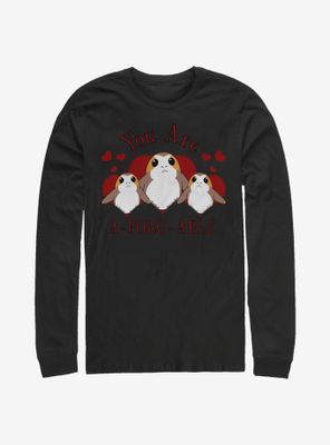 Star Wars A-Porg-Able Long-Sleeve T-Shirt