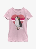 Star Wars Porg Love Youth Girls T-Shirt