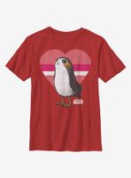 Star Wars Porg Love Youth T-Shirt