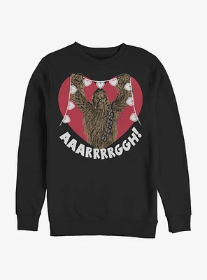Star Wars Chewie Crafting Hearts Sweatshirt