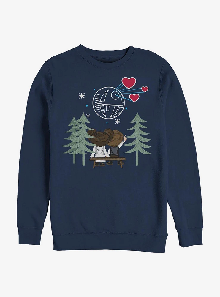 Star Wars Leia Han Valentine Sweatshirt