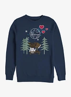 Star Wars Leia Han Valentine Sweatshirt