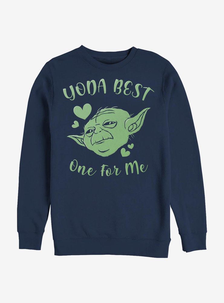 Star Wars Yoda Best Hearts Sweatshirt