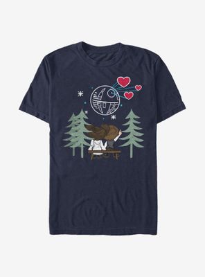 Star Wars Leia Han Valentine T-Shirt