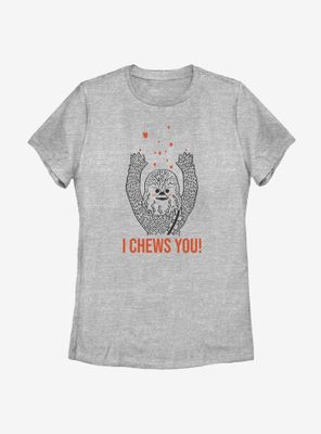 Star Wars I Chews You Chewie Womens T-Shirt
