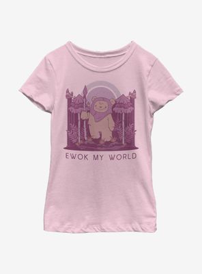 Star Wars Ewok My World Youth Girls T-Shirt