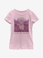 Star Wars Ewok My World Youth Girls T-Shirt