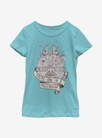 Star Wars One A Millenium Youth Girls T-Shirt