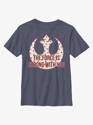 Star Wars Strong Heart Force Youth T-Shirt