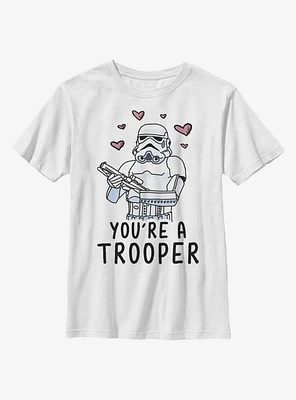 Star Wars Trooper Love Youth T-Shirt