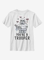 Star Wars Trooper Love Youth T-Shirt
