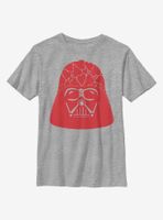 Star Wars Vader Heart Helmet Youth T-Shirt