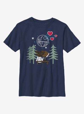 Star Wars Leia Han Valentine Youth T-Shirt