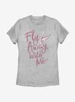 Disney Tinker Bell Fly Away Womens T-Shirt