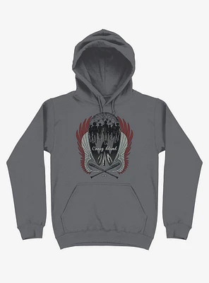 Warriors Are Home Coney Island Charcoal Grey Hoodie