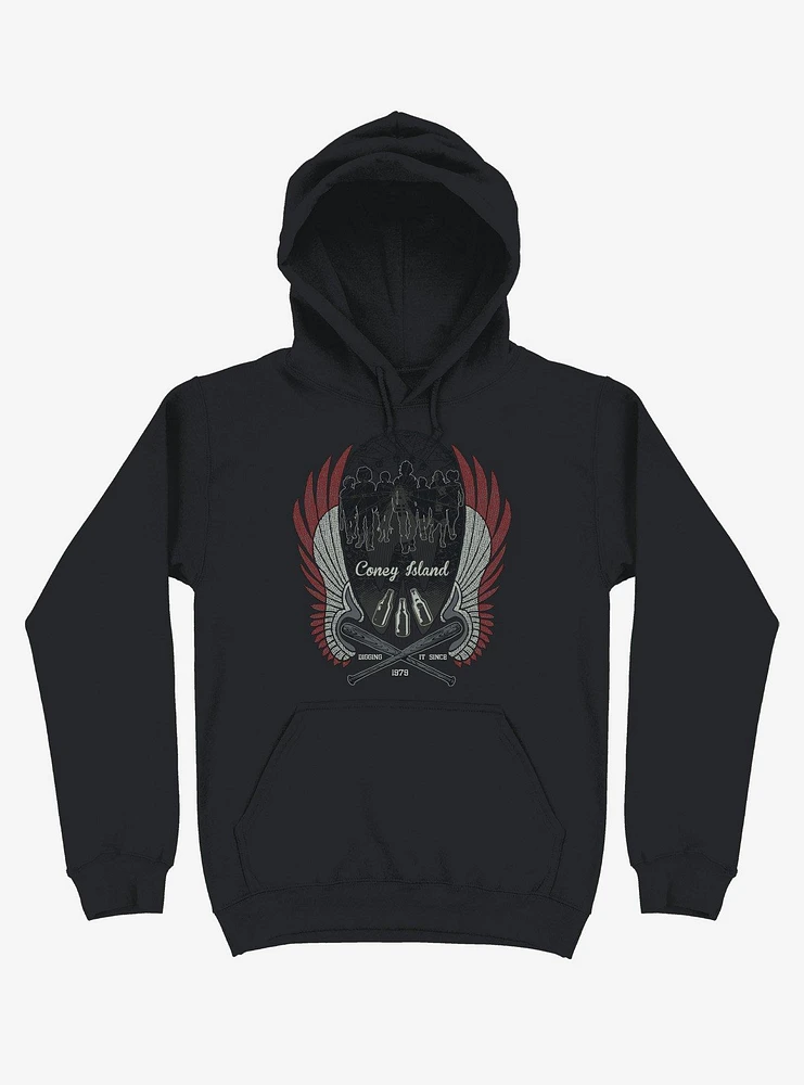Warriors Are Home Coney Island Black Hoodie