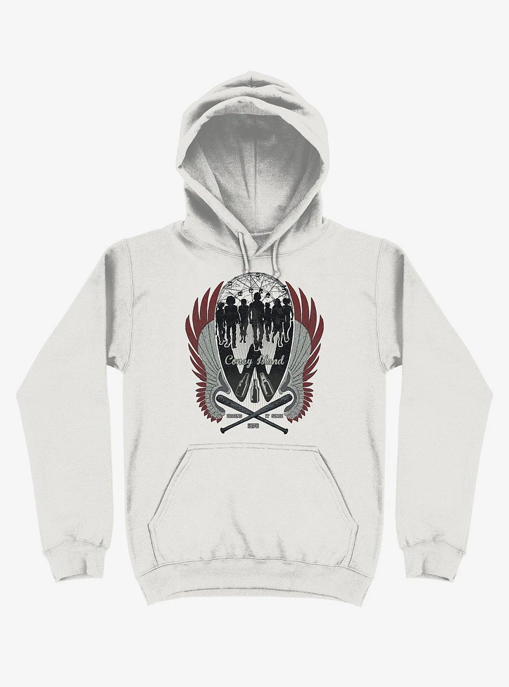Warriors Are Home Coney Island White Hoodie
