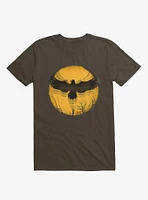 Black Bird Thunder Brown T-Shirt