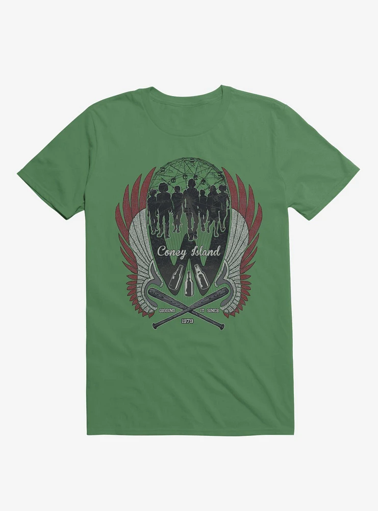 Warriors Are Home Coney Island Irish Green T-Shirt
