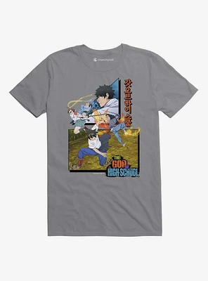 The God of High School Action Group T-Shirt