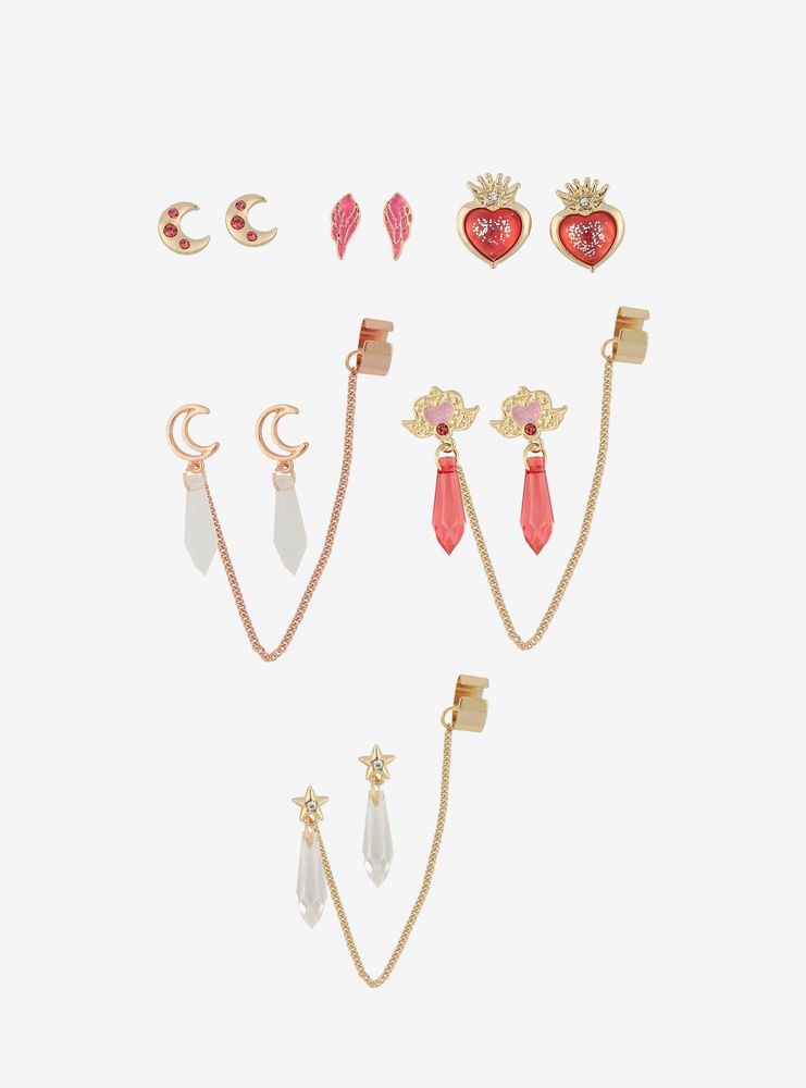 Sailor Moon Crystal Cuff Earring Set