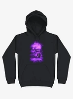 Ship Sailing Into The End Of Bright World Black Hoodie