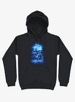 Ship Sailing To The End Of Bright World Black Hoodie