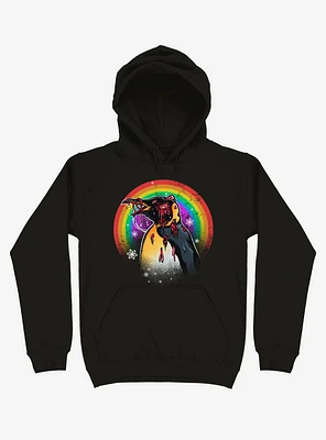 Zombie Blood Rainbow Penguin Hoodie