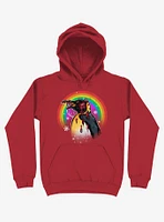 Zombie Blood Rainbow Penguin Hoodie